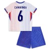 Camisola + Calções França Camavinga 6 Criança Equipamento 2ª Euro 2024